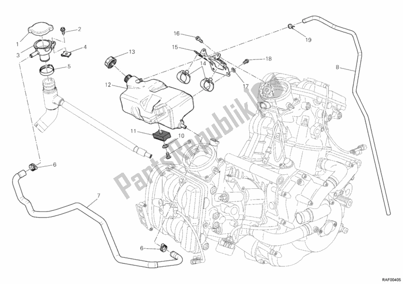 Wszystkie części do Zbiornik, Zbiornik Na Wod? Ducati Diavel Carbon USA 1200 2013